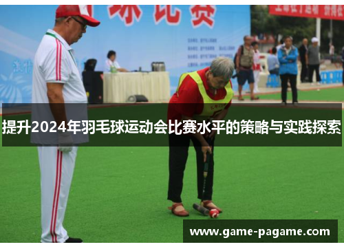 提升2024年羽毛球运动会比赛水平的策略与实践探索
